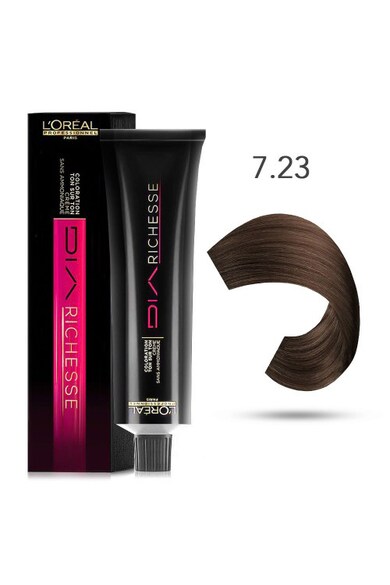 L'Oreal Professionnel Vopsea de par semi-permanenta  Dia Richesse 7.23, 50 ml Femei