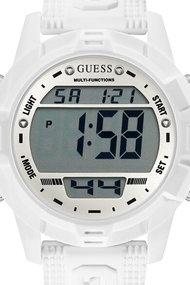 GUESS Ceas digital cu o curea de silicon Femei