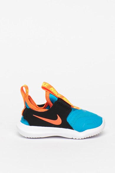 Nike Pantofi sport slip-on cu insertii din piele Flex Runner Fete