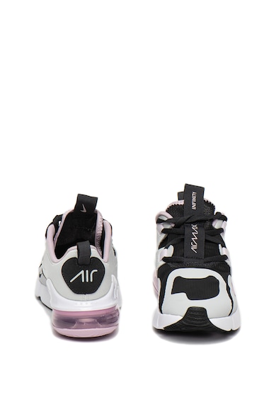 Nike Pantofi sport cu model colorblock si insertii de plasa Air Max Infinity Fete
