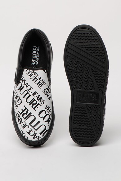 Versace Jeans Couture Pantofi slip-on flatform cu model logo Barbati