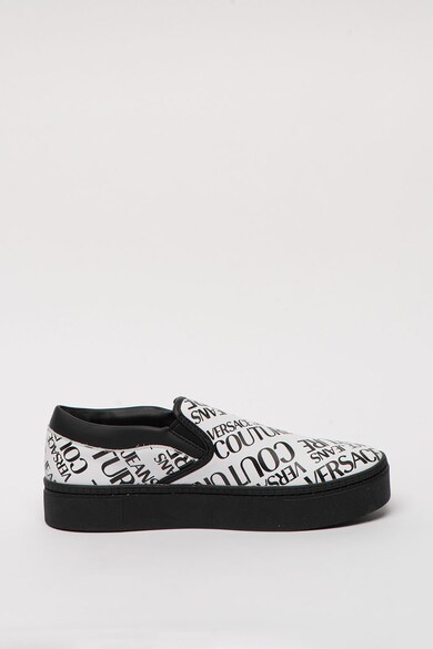 Versace Jeans Couture Pantofi slip-on flatform cu model logo Barbati