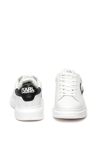 Karl Lagerfeld Kapri Bőr sneaker domború logóval férfi