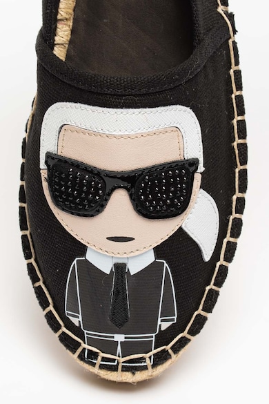Karl Lagerfeld Kamini Espadrille cipő logóval női