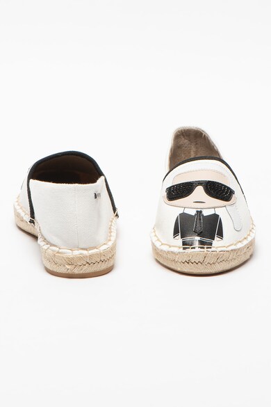 Karl Lagerfeld Kamini Espadrille cipő strasszkövekkel női