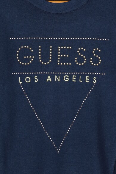 GUESS JEANS Rochie tricotata fin cu imprimeu logo Fete