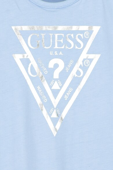 GUESS JEANS Rochie fara maneci, cu imprimeu logo Fete