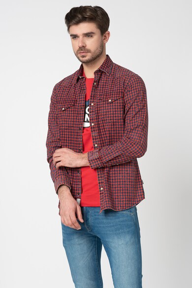 Jack & Jones Карирана риза Bluweston Мъже