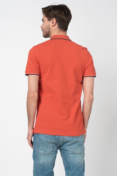 Jack & Jones Tricou polo slim fit cu broderie logo Raydon Barbati