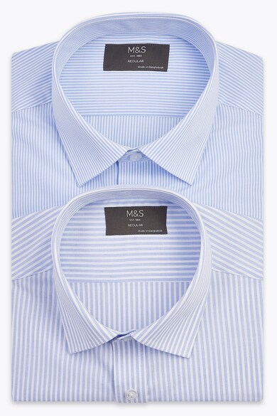 Marks & Spencer Set de 2 camasi regular fit Barbati