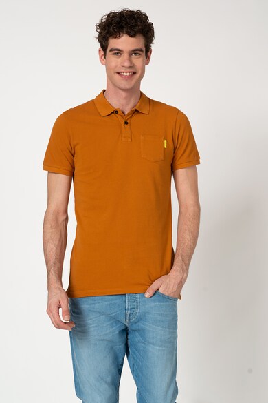 Scotch & Soda Tricou polo cu buzunar pe piept Barbati