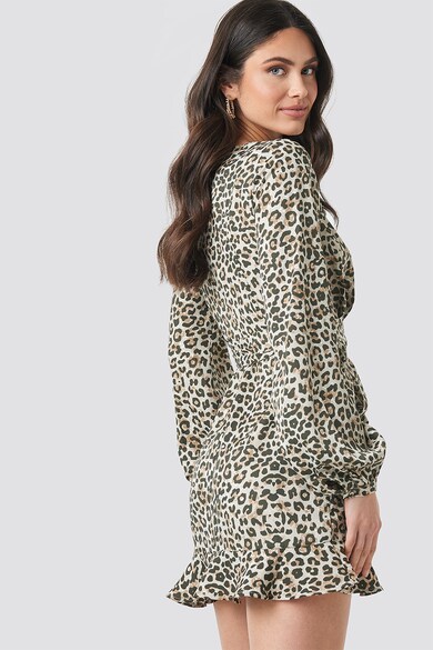 NA-KD Rochie mini cu animal print Femei