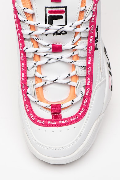 Fila Спортни обувки Disruptor Logo от еко кожа с контрасти Жени