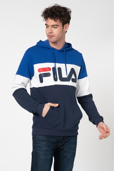 Fila Hanorac cu model colorblock si imprimeu logo Barbati