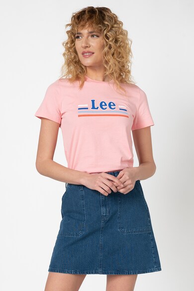 Lee Tricou slim fit cu imprimeu logo Essential Femei