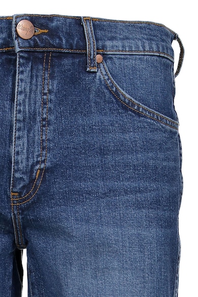 Wrangler Pantaloni scurti din denim cu aspect decolorat Barbati