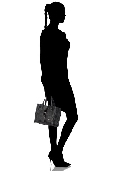 Pierre Cardin Geanta din piele, cu bareta de umar si aspect texturat Femei