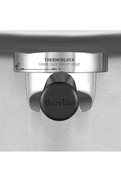 Breville Espressor manual  Barista Mini , 15 bari, 2 l, Recipient detasabil lapte 0.35 l, Silver Femei