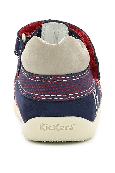 Kickers kids Sandale din piele cu model colorblock Fete