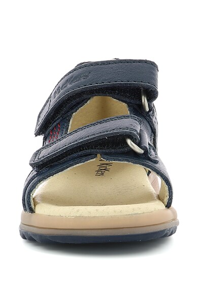 Kickers kids Sandale din piele cu benzi velcro Fete