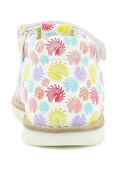 Kickers kids Sandale din piele cu model grafic Fete