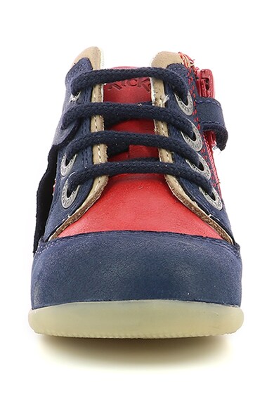 Kickers kids Ghete de piele cu model colorblock Fete