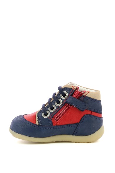 Kickers kids Ghete de piele cu model colorblock Fete