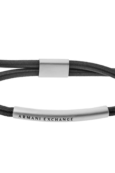 ARMANI EXCHANGE Karkötő rozsdamentes acél logós részlettel férfi