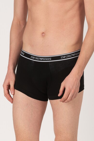 Emporio Armani Underwear Set de boxeri cu banda logo in talie - 3 perechi 3 Barbati