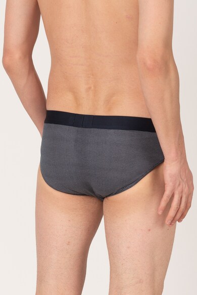 Emporio Armani Underwear Set de boxeri cu imprimeu uni si model - 2 perechi Barbati
