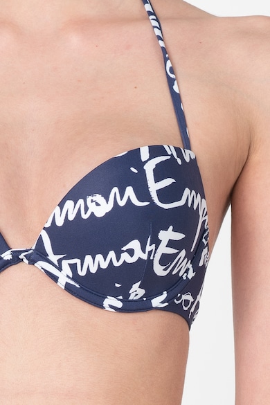 Emporio Armani Underwear Costum de baie cu imprimeu logo Femei