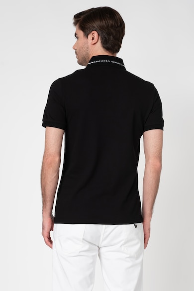 Emporio Armani Tricou polo cu detaliu contrastant pe guler Barbati