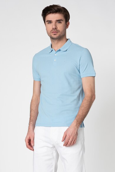 Emporio Armani Tricou polo cu aspect de material pique Barbati