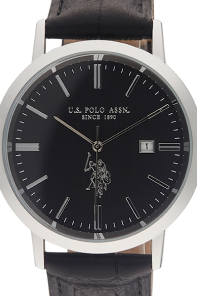 U.S. Polo Assn. Кварцов часовник от инокс Мъже