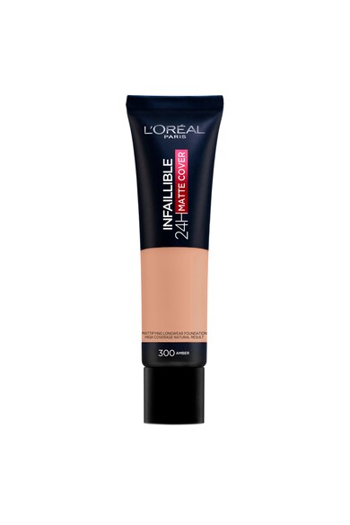 L'Oreal Paris Fond de ten mat  Infaillible 24H Matte Cover, 30 ml Femei