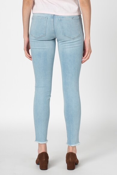 GAP Blugi skinny cu terminatie franjurata Femei