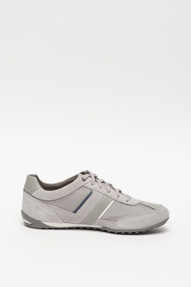 Geox Спортни обувки Wells Breathable с велур и мрежеста материя Мъже