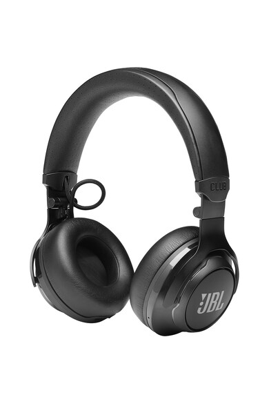 JBL Casti audio on-ear  Club 700BT, Hi-Res, Bass boost, Dj presets, 50H, Ambient Aware, TalkThru, Dual mic, Google Assistant & Alexa built-in, Negru Femei