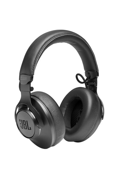 JBL Casti audio over-ear  Club One, Hi-Res, True Adaptive Noise Cancelling, Ambient Aware, TalkThru, 45H, Google Assistant & Alexa built-in, Negru Femei