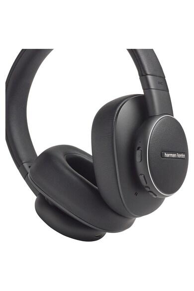 Harman Kardon Casti Audio Over the Ear  Fly, Wireless, Bluetooth, Noise cancelling, Microfon, Autonomie 20 ore, Negru Femei