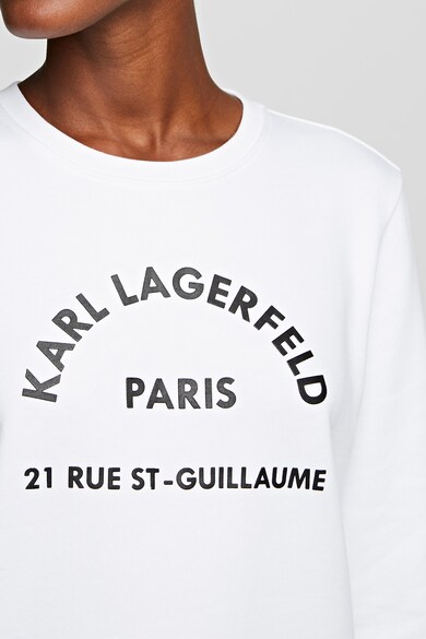 Karl Lagerfeld Bluza sport cu imprimeu logo Femei