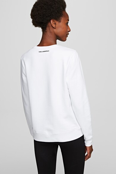 Karl Lagerfeld Bluza sport cu imprimeu logo Femei