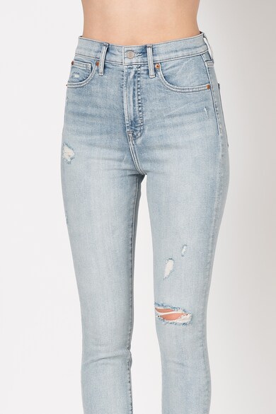 GAP Blugi skinny cu rupturi decorative True Femei