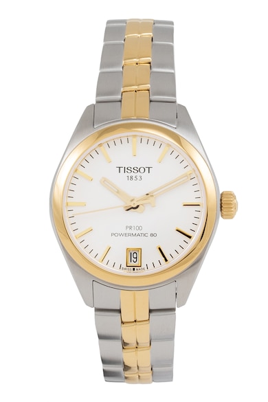 Tissot Автоматичен часовник с метална верижка Жени