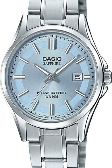 Casio Ceas analog cu bratara metalica Femei