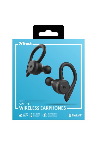 Trust Casti bluetooth  Nika Sports, black Femei