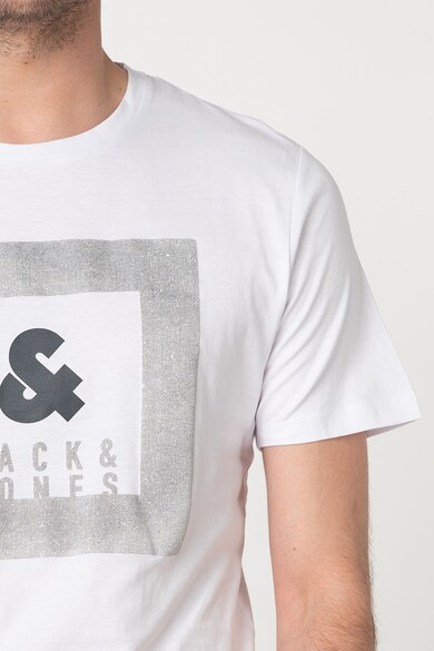 Jack & Jones Tricou slim fit cu imprimeu logo Sead Barbati