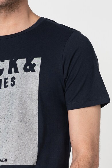 Jack & Jones Tricou slim fit cu imprimeu logo Sead Barbati