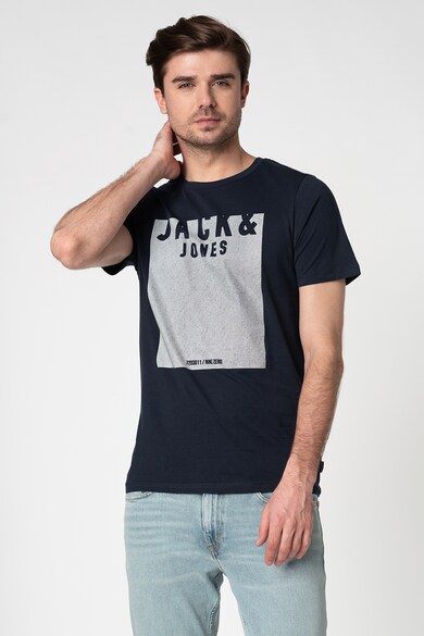 Jack & Jones Tricou slim fit cu imprimeu logo Sead Barbati