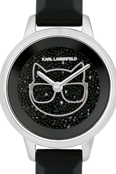 Karl Lagerfeld Ceas quartz decorat cu cristale Swarovski Femei